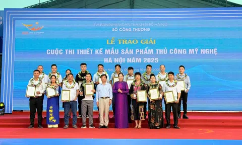 Cuộc thi Thiết kế Mẫu sản phẩm Thủ công mỹ nghệ Hà Nội 2025: Bản sắc truyền thống – Sáng tạo hội nhập