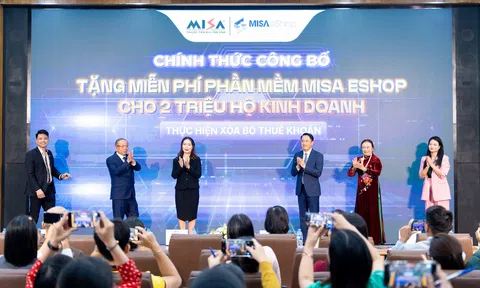 MISA tiên phong chuyển đổi số, tặng miễn phí phần mềm cho 2 triệu hộ kinh doanh xóa bỏ thuế khoán