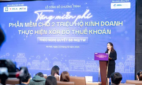 MISA phong cách đầu tiên cùng ngành Thuế thúc đẩy chuyển đổi số hộ kinh doanh