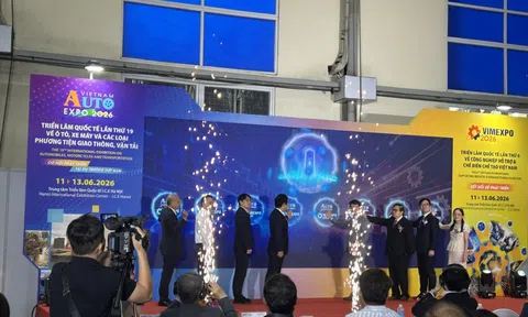 Khai mạc chuỗi triển lãm quốc tế về công nghiệp hỗ trợ và phương tiện giao thông Vimexpo - Vietnam Autoexpo 2026