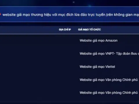 Phát hiện hơn 125 nghìn website giả mạo cơ quan, sàn thương mại điện tử, thương hiệu lớn lừa đảo người dùng