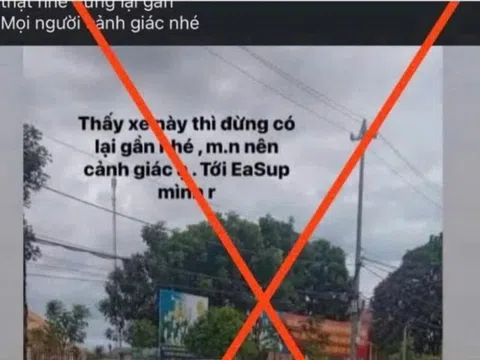 Đăng tải tin giả, một người phụ nữ bị xử phạt