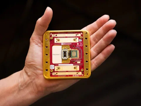 Microsoft công bố chip lượng tử hoàn toàn mới
