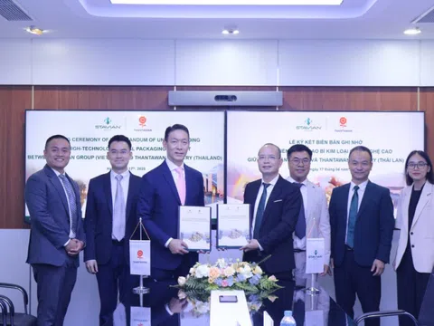 Tập đoàn Stavian và Thantawan Industry hợp tác phát triển nhà máy bao bì kim loại công nghệ cao đầu tiên tại Việt Nam