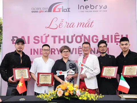 Thương hiệu mỹ phẩm tóc Inebrya tổ chức lễ ra mắt Đại sứ thương hiệu khu vực miền Bắc