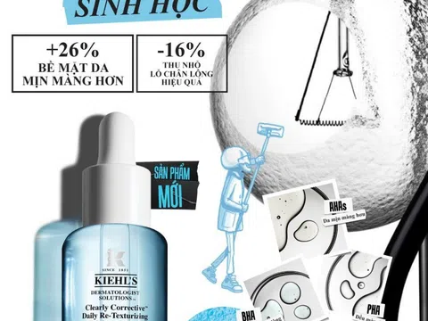 KIEHL’S lần đầu tiên ra mắt tinh chất Pre – Serum cho làn da khỏe hơn