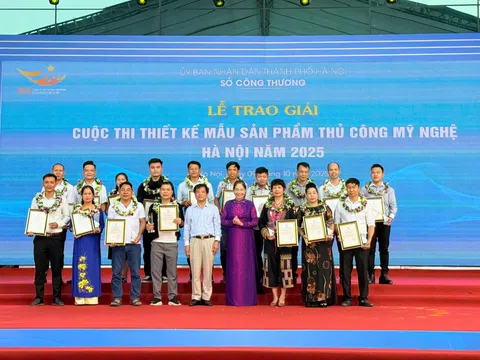 Cuộc thi Thiết kế Mẫu sản phẩm Thủ công mỹ nghệ Hà Nội 2025: Bản sắc truyền thống – Sáng tạo hội nhập