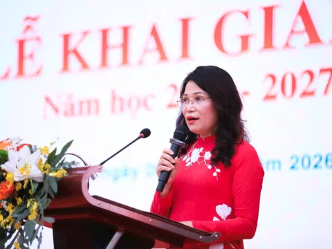 Lãnh đạo Thành phố Hà Nội dự Lễ khai giảng năm học 2026 - 2027 tại Trường THCS Trần Duy Hưng
