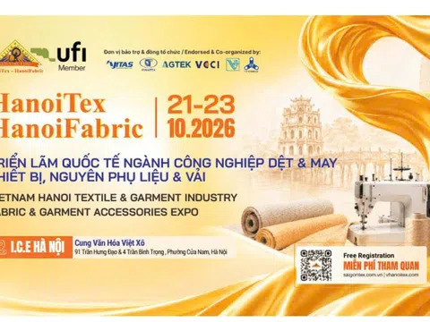Khám phá Hanoitex Hanoifabric 2026 tại Trung tâm hội chợ Triển lãm I.C.E  Hà Nội