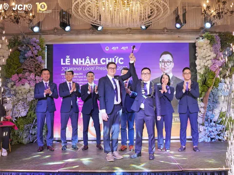 Đại hội đầu năm & Lễ Nhậm chức Ban Điều hành 2026 của JCI Hà Nội thành công tốt đẹp