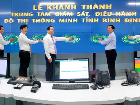 Bình Định chính thức khai trương Trung tâm giám sát, điều hành đô thị thông minh