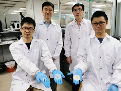 Chuyên gia Singapore phát triển pin giấy mềm dẻo có thể phân hủy sinh học