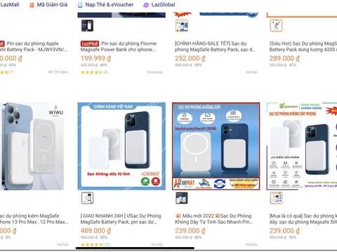 Sản phẩm công nghệ kém chất lượng tràn lan trên các sàn thương mại điện tử