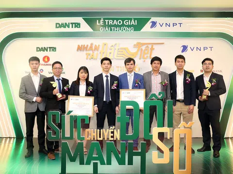 VNPT TECHNOLOGY “ẵm” liền 02 giải Nhân tài đất Việt lần thứ 16