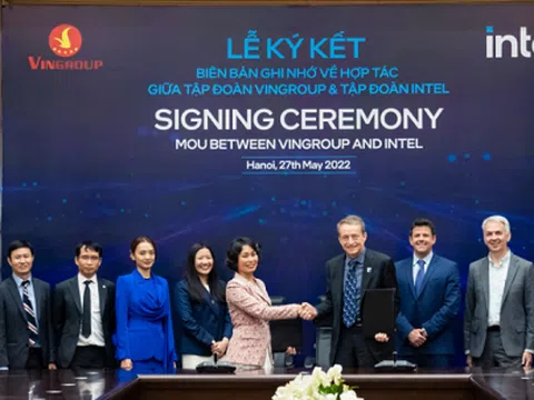 VinGroup bắt tay Intel phát triển giải pháp công nghệ ĐTTM
