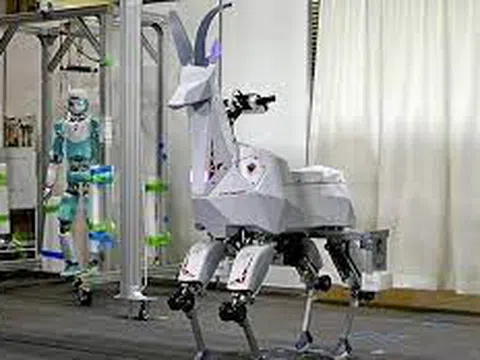 Robot dê có thể chở 100 kg hàng hóa
