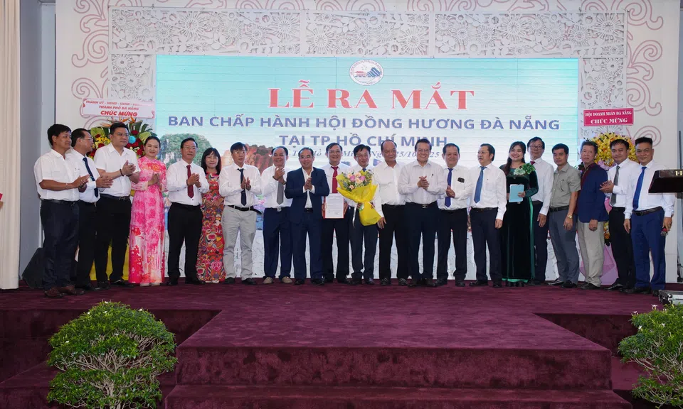 Hội đồng hương Đà Nẵng tại TP.HCM ra mắt Ban chấp hành